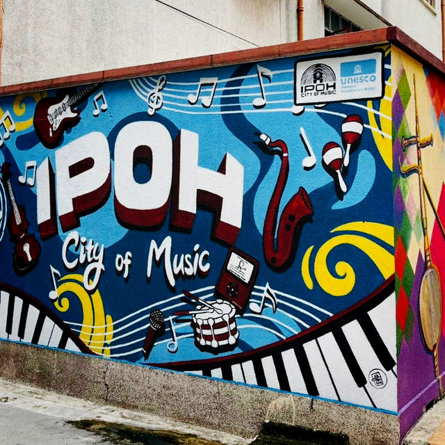 Vibrant Street Art in Ipoh!