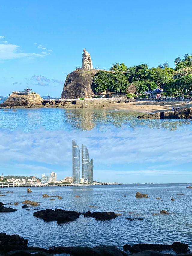 被譽為「海上花園」的小島，真是太美了。