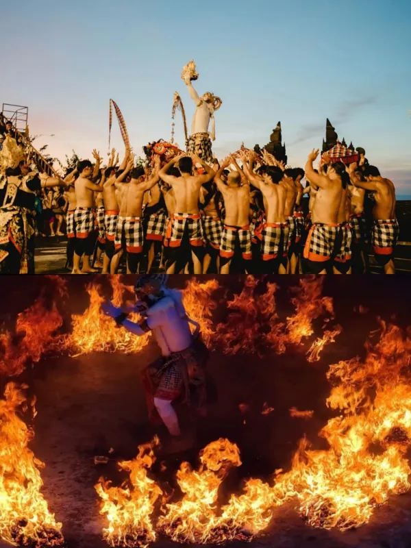 Don't Miss the Traditional Kecak Fire Dance in Bali!