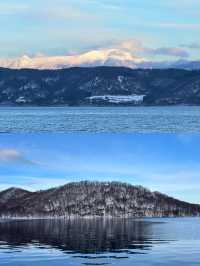 北海道洞爺湖冬天美如畫