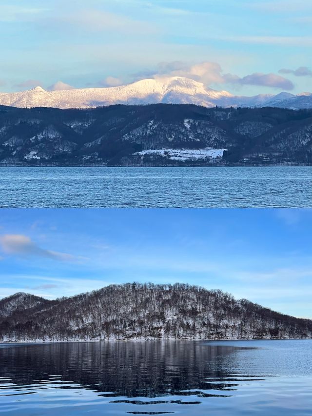 北海道洞爺湖冬天美如畫