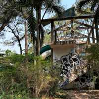 Absolutely mystical abandoned water park 🐉 