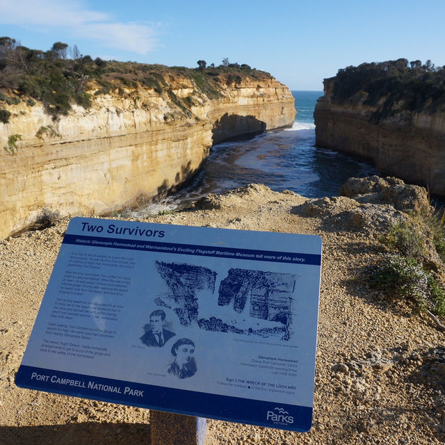 The great ocean road to 12 apostle