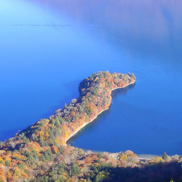 【栃木県】奥日光のシンボル！中禅寺湖・八丁出島の紅葉