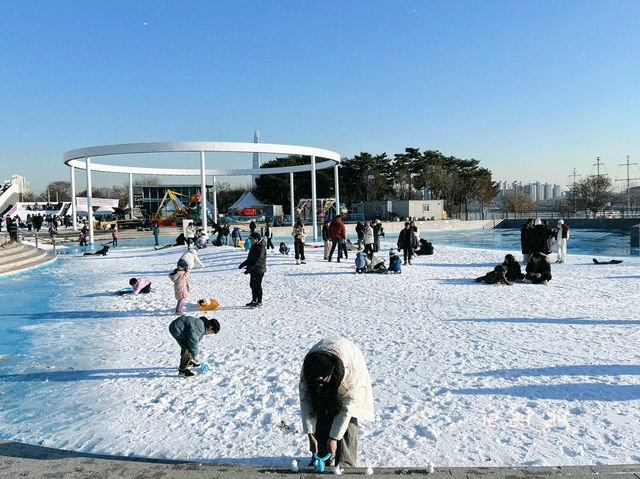 首爾市區就能玩雪！