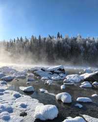 冬日喀納斯，夢幻雪國等你來