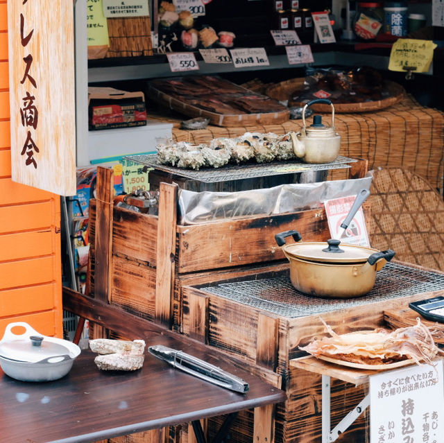 Exploring Karatsu's Morning Market: Yobuko Asaichi