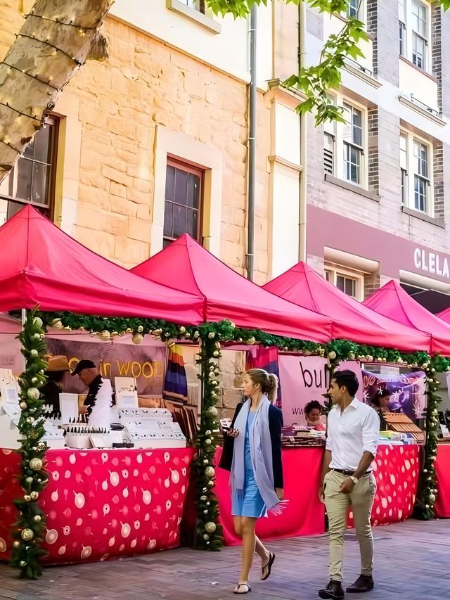 Christmas Spirit at Sydney's Markets