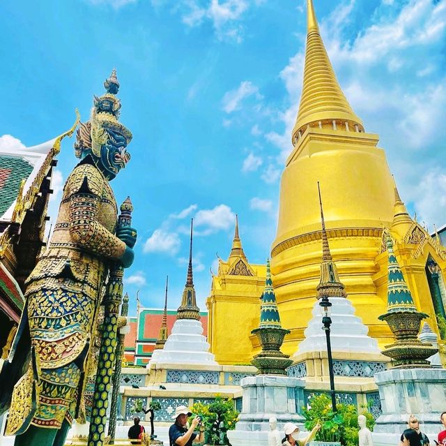 Historical Grand Palace in Thailand 