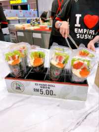 Affordable & Delicious Empire Sushi at Aeon Tebrau 