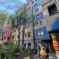 Colorful Facade Unique House