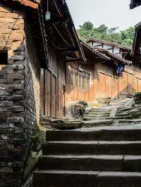 重慶石柱西沱古鎮丨1314步雲梯老街，巴山背二哥，巴鹽古道