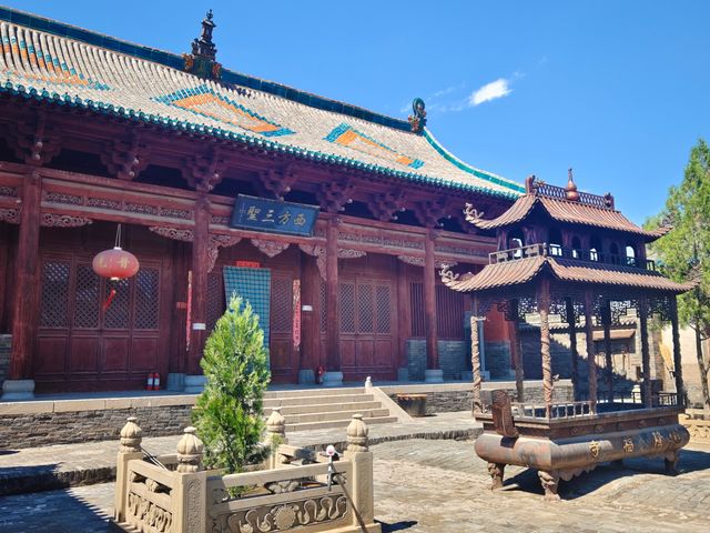 山西.平遥縣.南政隆福寺。