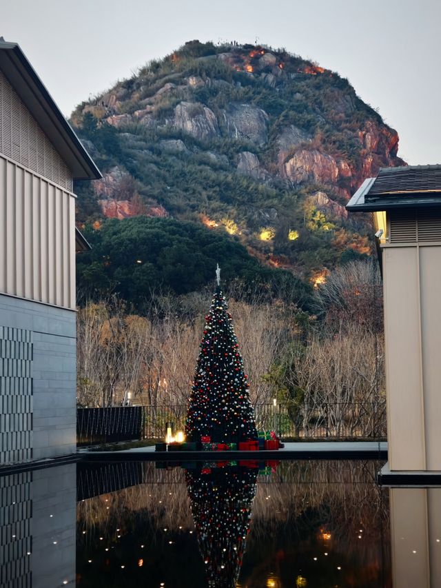 蘇州獅山悅容莊夜景