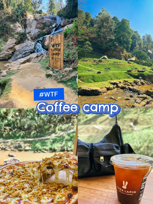 WTF Coffee Camp คาเฟ่เชียงใหม่ สไตล์ camping