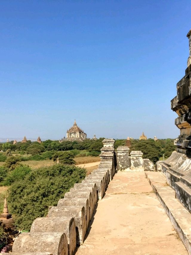 蒲甘欣賞日出日落第一名的景點：瑞山都塔 Shwesandaw Pagoda