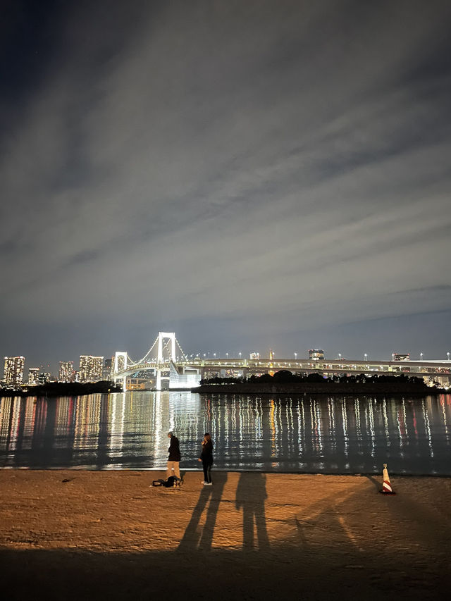 【東京イルミネーション】お台場海浜公園