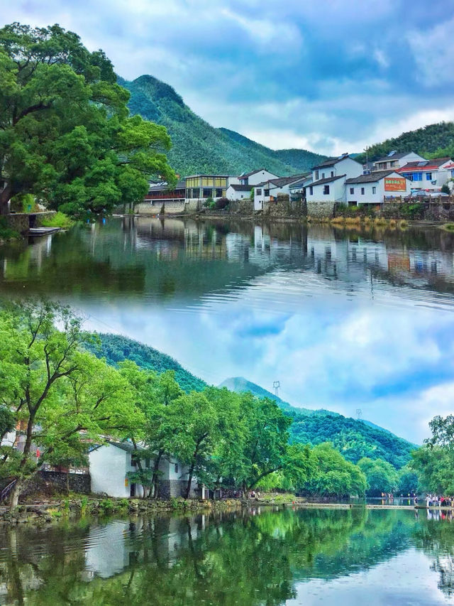 浙江夏日避暑古村