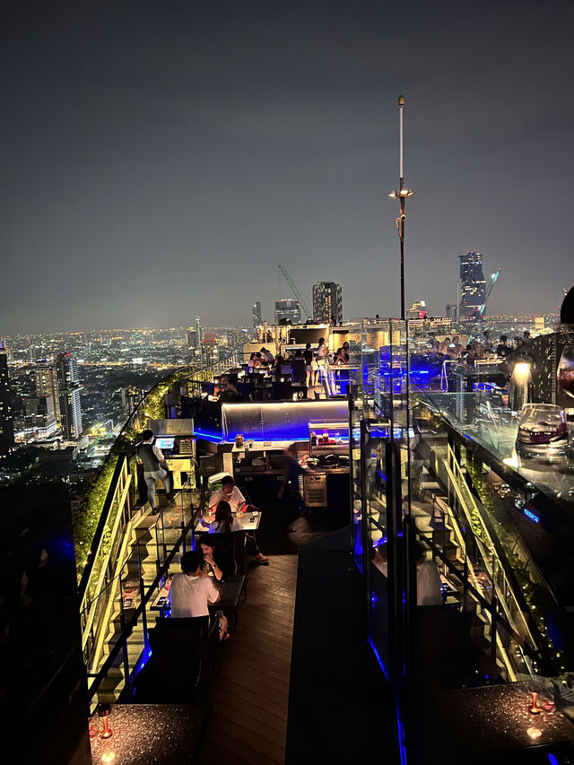 Bangkok's Sky Bar - Manhattan Vibes