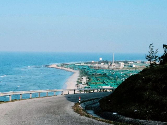 Phan Thiet beach in the summer from sunrise till sunset