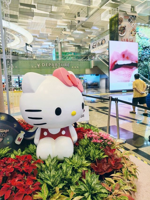 Hello Kitty Christmas Wonderland @Changi Airport 