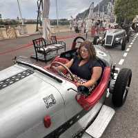 Vintage car ride in Monaco🇲🇨