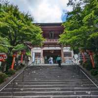 日本京都-享受深山古剎的悠閑寧靜：鞍馬寺