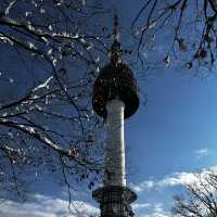 A White Wonderland: N Seoul Tower in the Snow