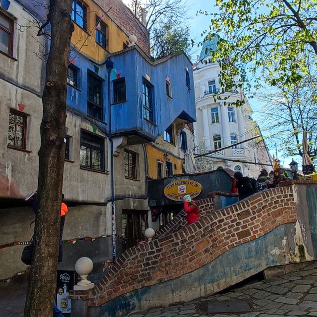 Colorful Facade Unique House