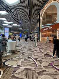 Tea time at Singapore Changi Airport 