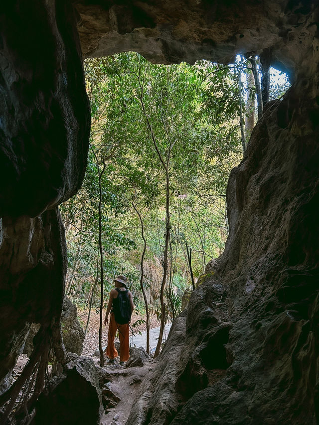 冒険心がくすぐられる⛰️🚣‍♀️ カオ カナプ ナーム🇹🇭