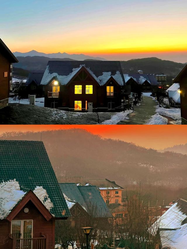 成都！西嶺雪山！雪景木屋酒店好正啊