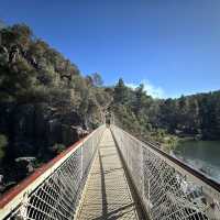 Breezing thru Cataract Gorge Reserve on the Basin Walk