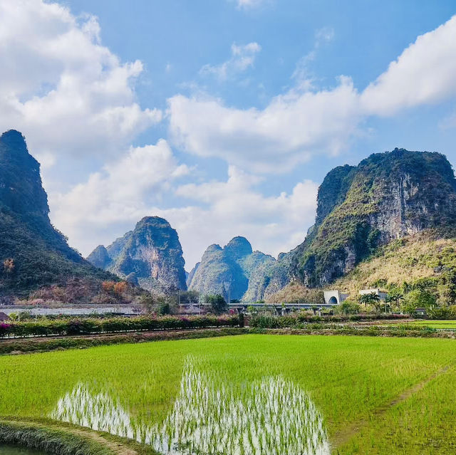 打卡廣西大新縣峒那嶼灣風景區