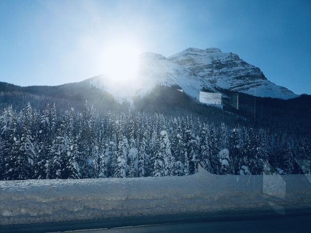 呢一幅雪景，係咪令你有衝動想去班夫？