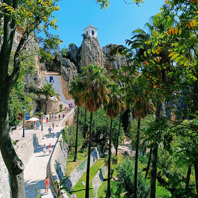 阿利坎特 Guadalest 小鎮，探索西班牙的美麗山城。