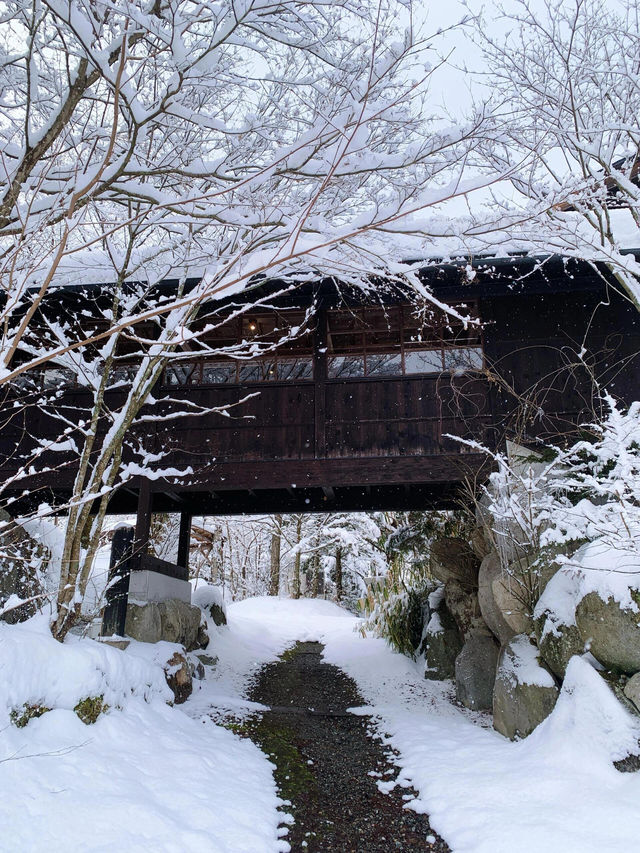 日本高山｜這家雪景溫泉已經 next level！！！