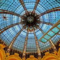 Unique Building of Galleries Lafayette