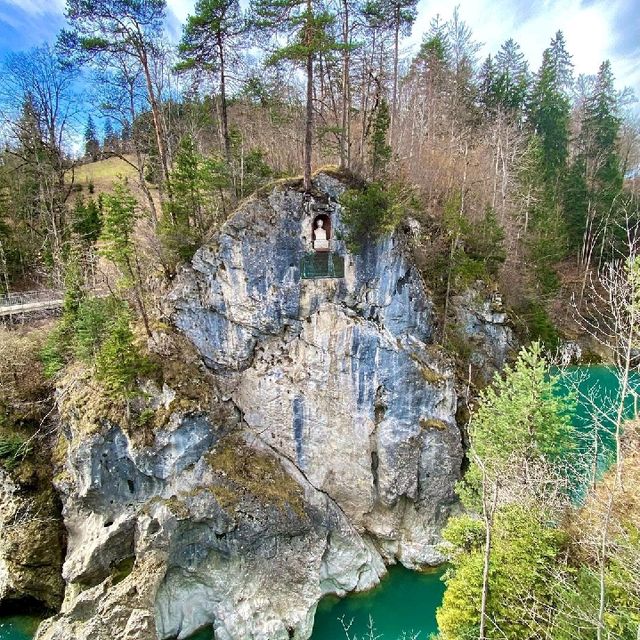 Lechfall Bavaria Germany