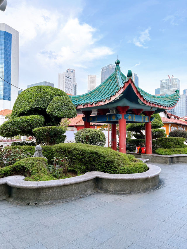 Chinatown's Heritage Buildings and Newer Developments 