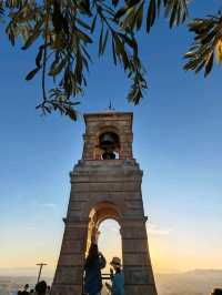 Sunset at highest point of Athens 🌄