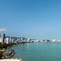 "Seascape Serenity: The Panoramic Views at E&O Hotel Penang"