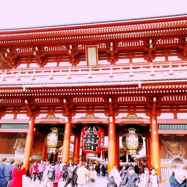 東京淺草寺——古色古香的信仰地標