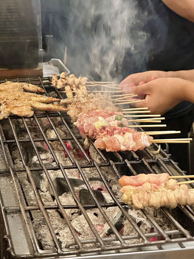 🇯🇵일본 오사카 난바 도톤보리 현지인 꼬치 맛집 '야키토리 갓포' 