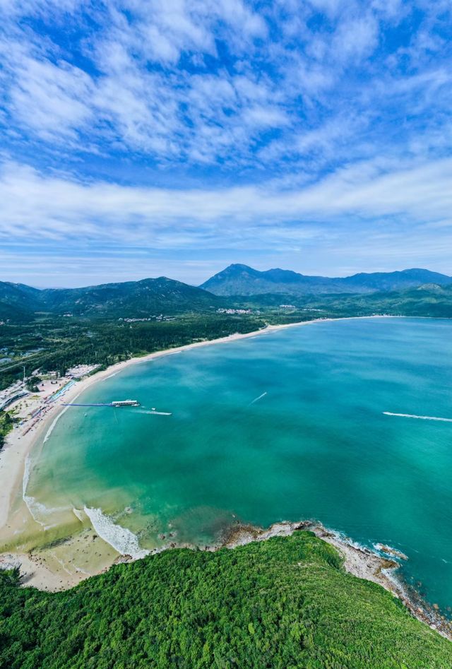 西涌海濱浴場4號沙灘。