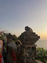 The Stunning Sunset at Uluwatu Temple