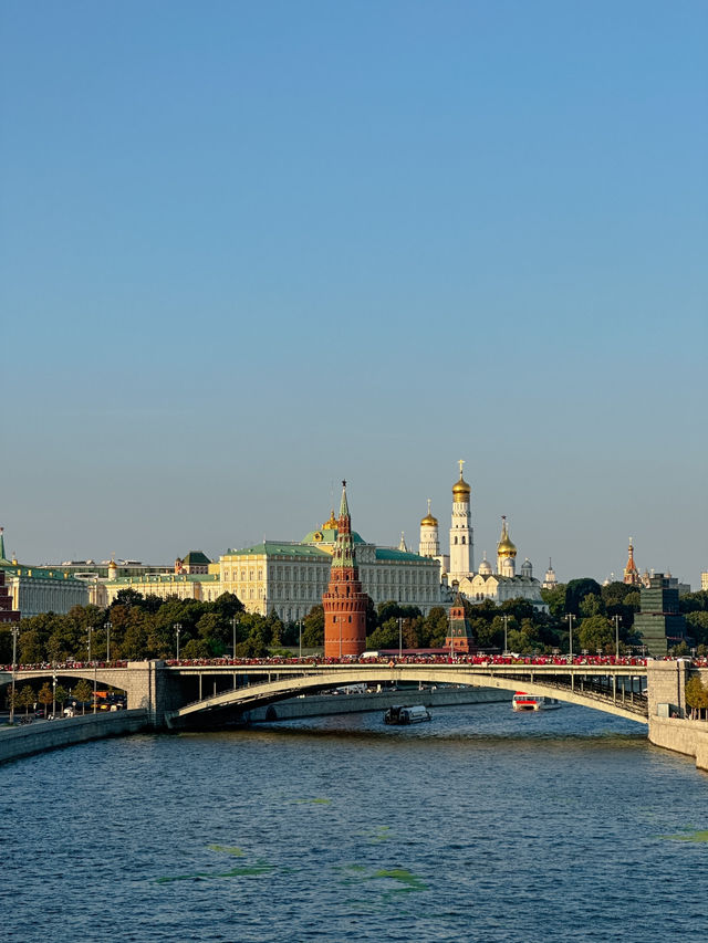 Summer evening in Moscow