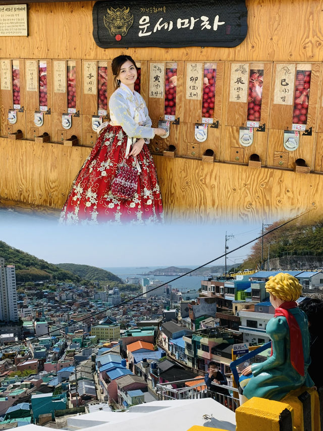 A Fairytale Adventure: Exploring Gamcheon Cultural village in Hanbok