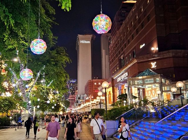 The Christmas Lights at uppee Orchard Road near ION Orchard 