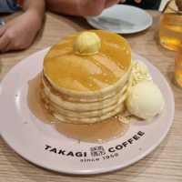 Jiggly Pancakes At Takagi Coffee